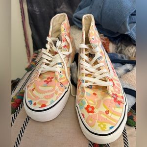 Floral Vans